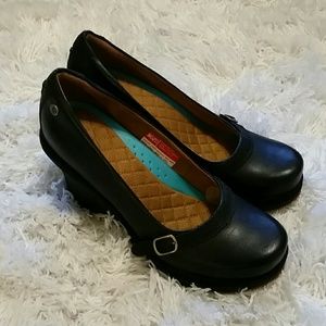 *Like New* Mozo Fresco Wedges, Black, 9.5